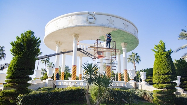 Mersin sahilindeki taraftar meydanları yenileniyor